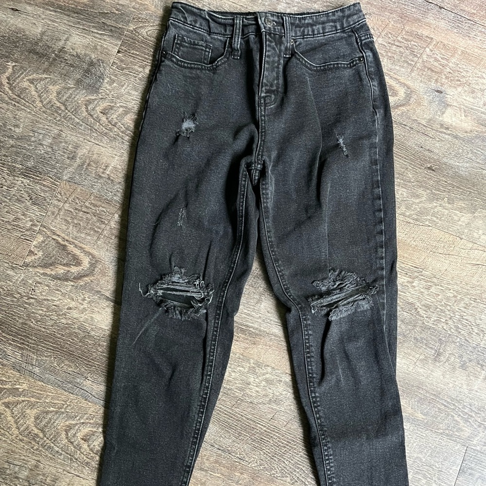High Rise Mom Jeans